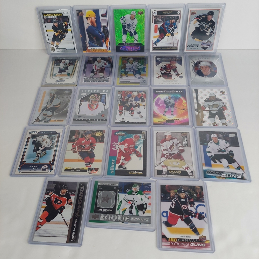NHL Hockey Card Lot of 23 Different Hockey Players Great For Any Fan of the Game